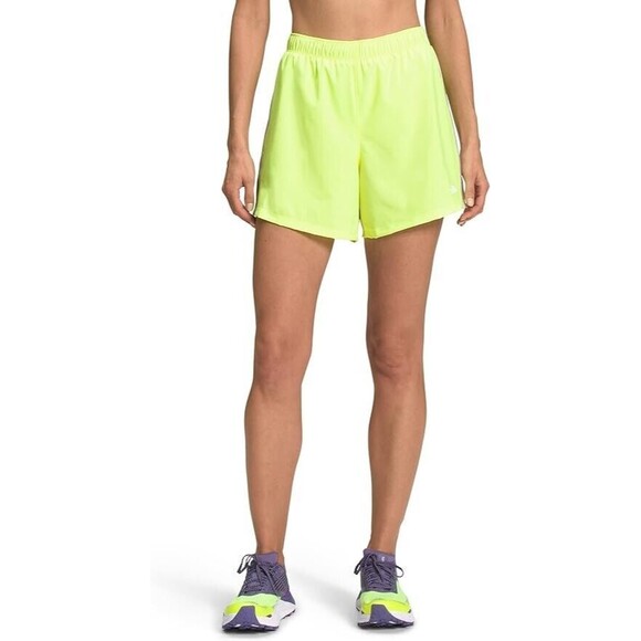 The North Face Womens Elevation Shorts, Led Yellow, S - Picture 1 of 3